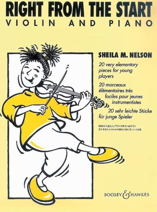Sheila Mary Nelson: Right from the Start — Violin & Piano (Boosey & Hawkes)