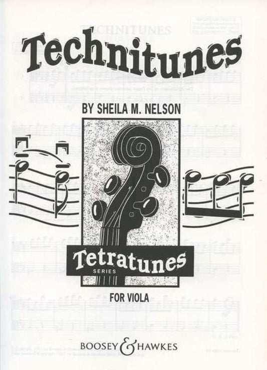 Sheila Nelson: Technitunes — Viola (Tetratunes Series, Boosey & Hawkes)