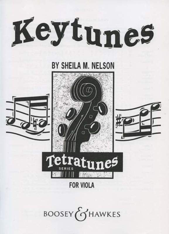 Keytunes for Viola, Book 1 — Sheila Mary Nelson (Boosey & Hawkes)