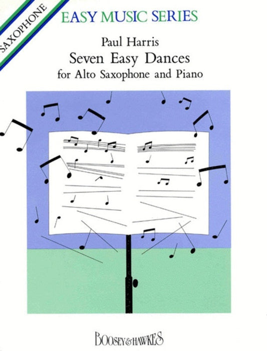 7 Easy Dances Asx/Piano Custom Print Book