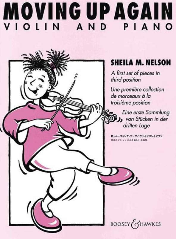 Nelson - Moving Up Again for Violin and Piano by Sheila Mary Nelson, 14 Pages, Boosey & Hawkes