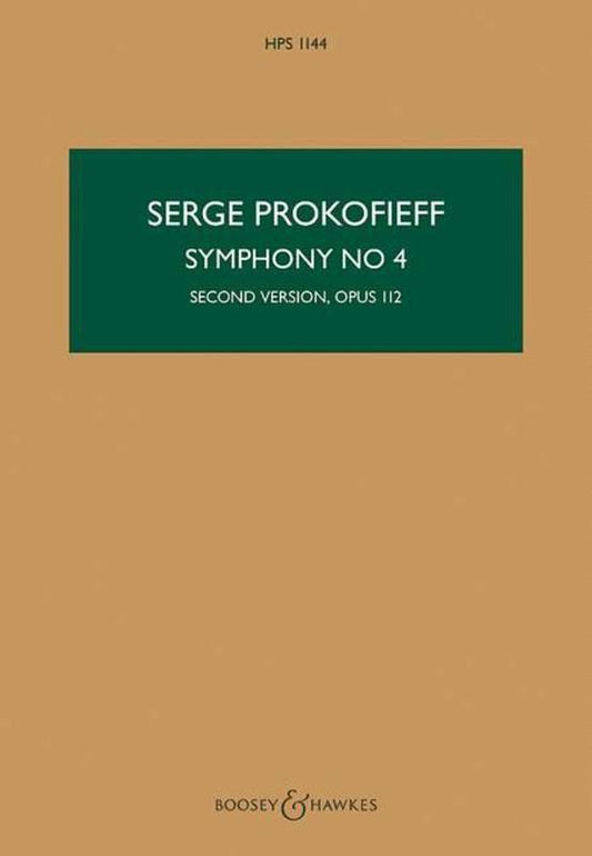 Prokofiev: Symphony No. 4, 2nd Version, Op. 112 — Study Score (Boosey & Hawkes)