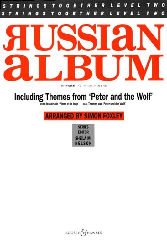 Russian Album String Orchestra Score/Parts Book