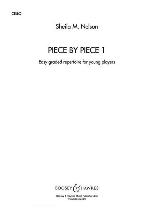 Piece by Piece 1 — Cello Part — Sheila Nelson (Boosey & Hawkes)