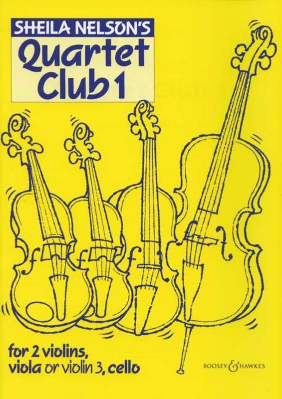 Quartet Club 1 — Score & Parts — String Quartet — Sheila Mary Nelson (Boosey & Hawkes)