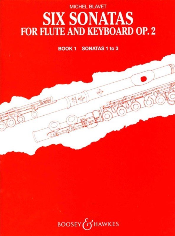 Blavet - 6 Sonatas Op 2 Bk 1 No 1-3 Flute/Piano (Boosey & Hawkes)