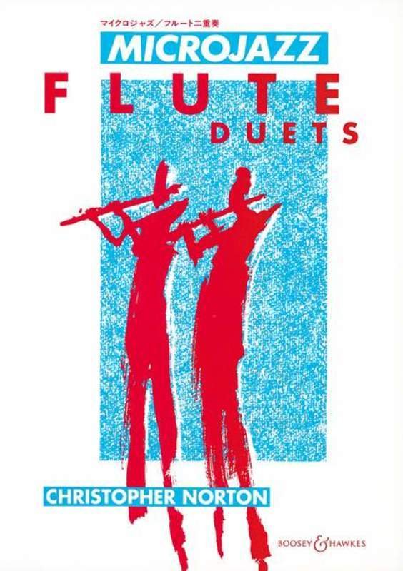 Microjazz Flute Duets by Christopher Norton, 30 pages, flute duet format, includes chord symbols and rhythmic backing suggestions.
