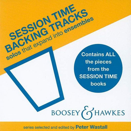 Session Time — Backing Tracks CD — arr. Peter Wastall (Boosey & Hawkes)