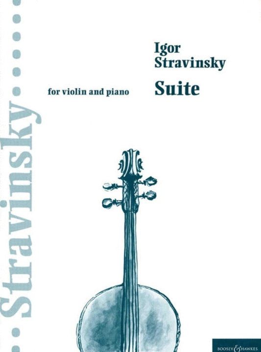 Suite From Pulcinella Violin And Piano Book