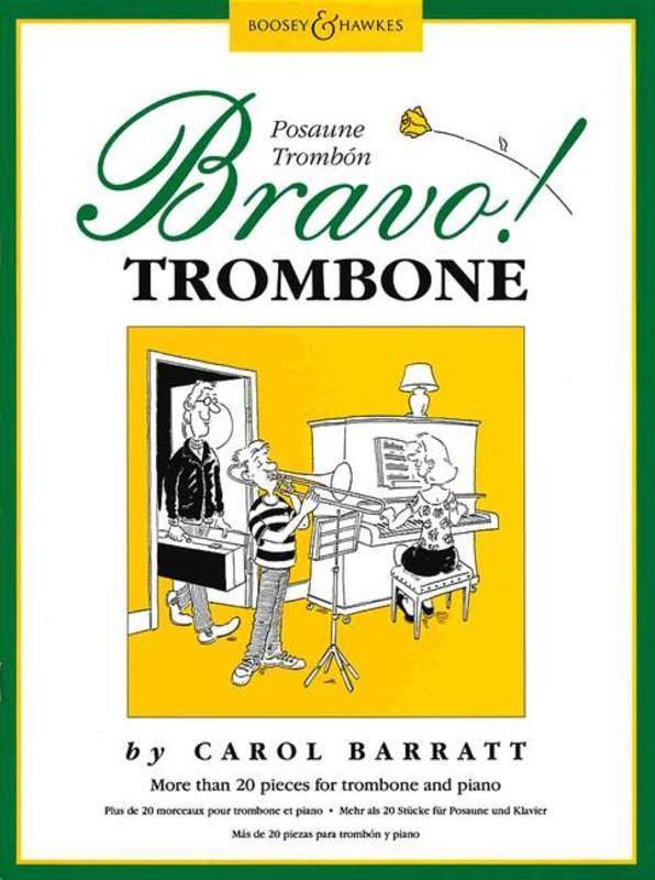 Bravo! Trombone — Trombone & Piano — Carol Barratt, arr. Leon Taylor (Boosey & Hawkes)