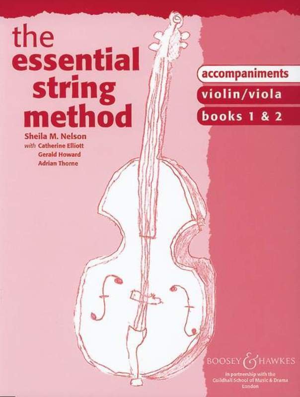 Essential String Method, Violin/Viola Books 1 & 2 — Piano Accompaniment — Sheila Mary Nelson (Boosey & Hawkes)