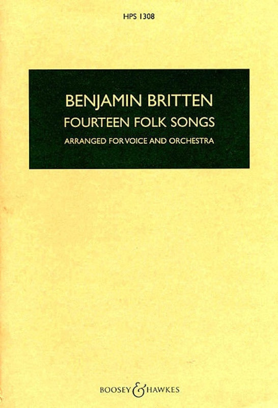 14 Folksongs Study Score