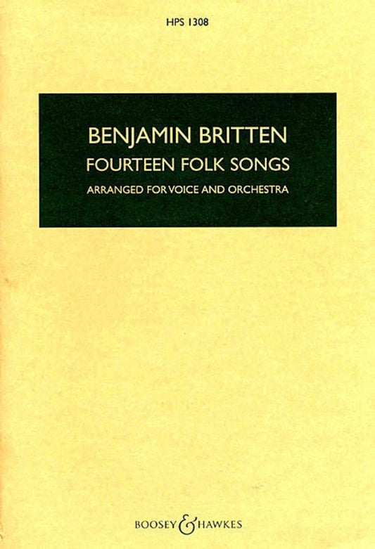 14 Folksongs Study Score