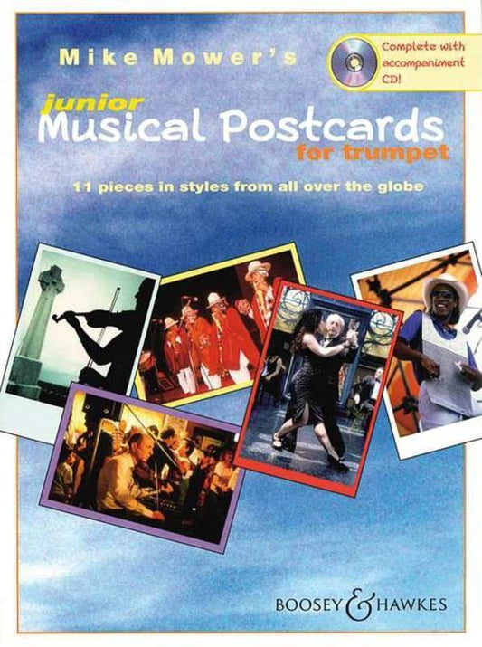 Junior Musical Postcards — Trumpet — Book & CD — Mike Mower (Boosey & Hawkes)