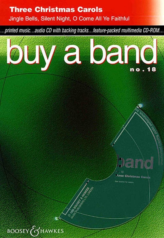 Three Christmas Carols Buy A Band CDr Book
