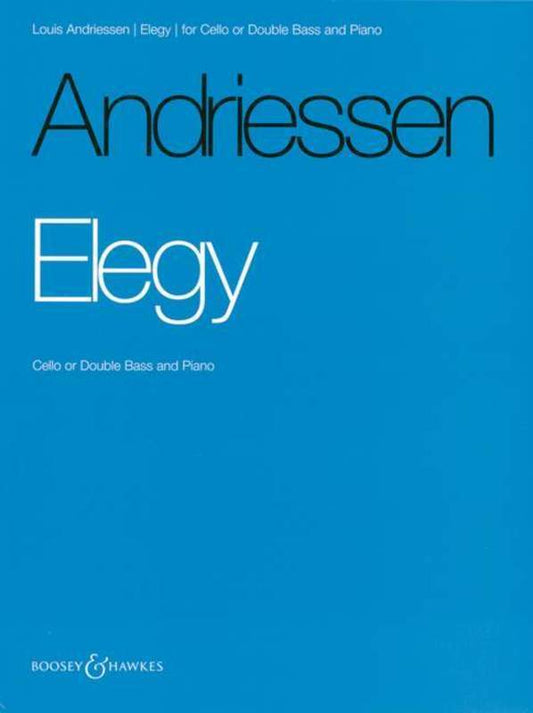 Elegy Vlc Bass Book