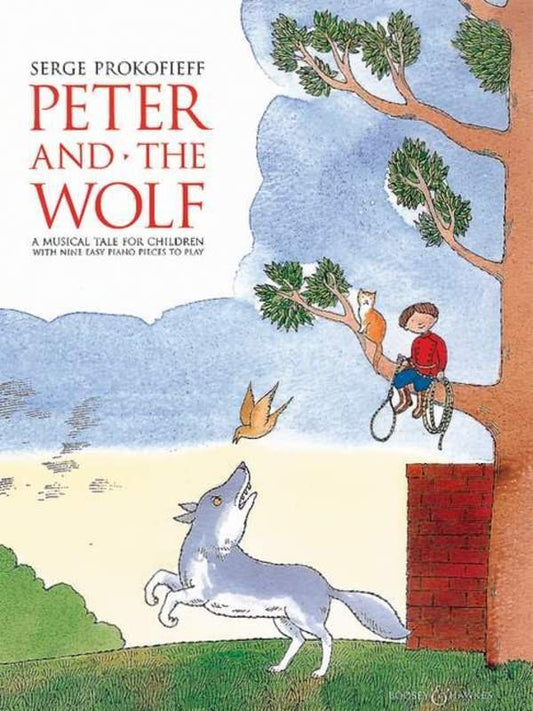 Prokofiev: Peter and the Wolf — Easy Piano Picture Book, ed. Barratt (Boosey & Hawkes)