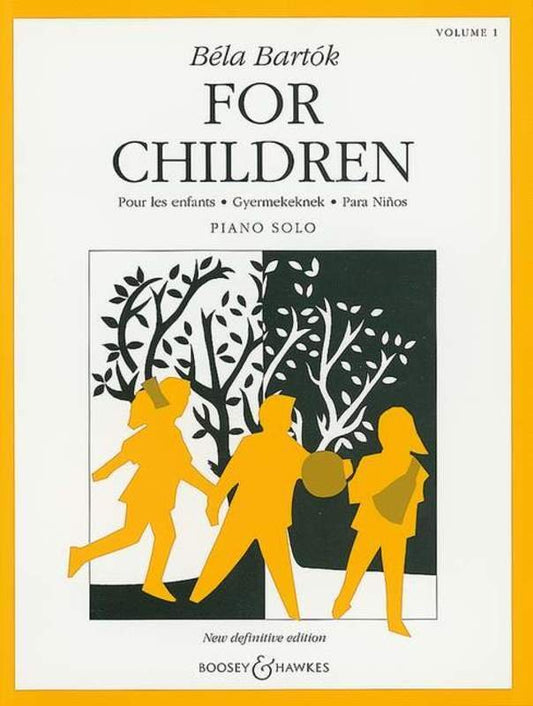 Bartók: For Children, Vol. 1 — Piano, arr. Peter Bartok (Boosey & Hawkes)