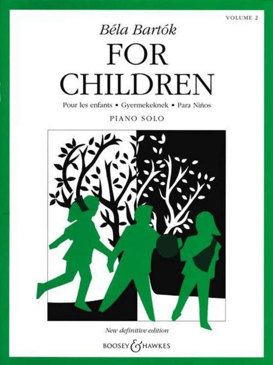 Bartók: For Children, Vol. 2 — Piano, arr. Peter Bartok (Boosey & Hawkes)