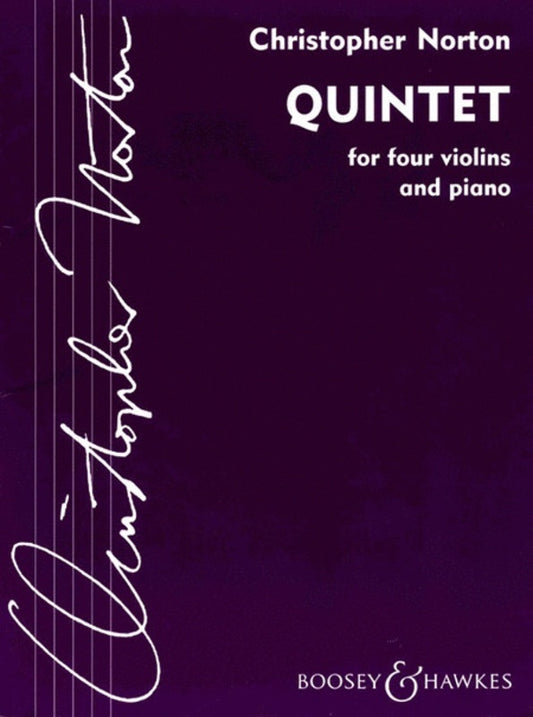 Quintet 4 Violin Piano Book