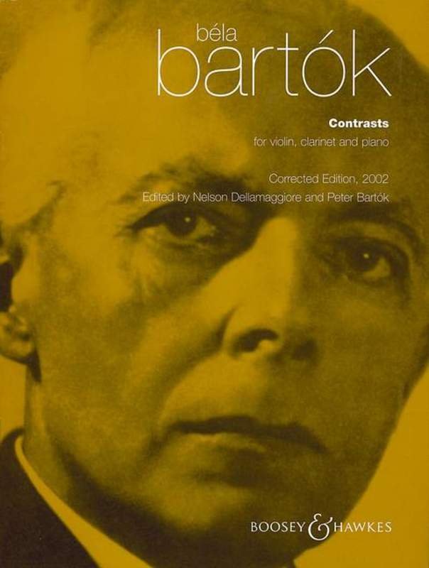 Bartók: Contrasts — Violin, Clarinet & Piano Trio (Boosey & Hawkes)