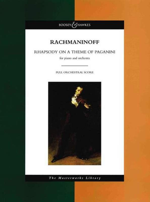 Rachmaninoff: Rhapsody on a Theme of Paganini — Full Study Score (Boosey & Hawkes)