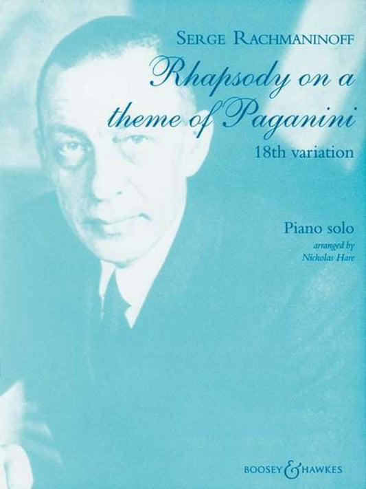 Rhapsody On A Theme Of Paganini 18Th Variation Piano (Boosey & Hawkes)
