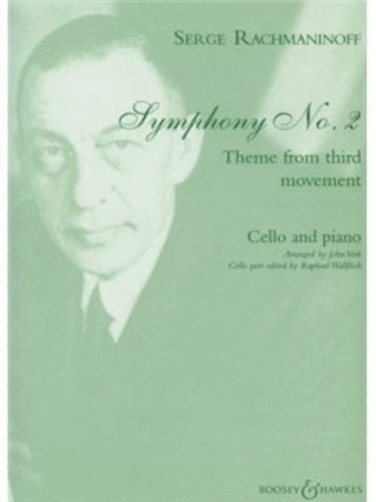 Theme 3rd Mvmnt Vc/Piano Book