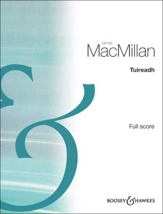 Tuireadh Clarinet Quintet Study Score Book