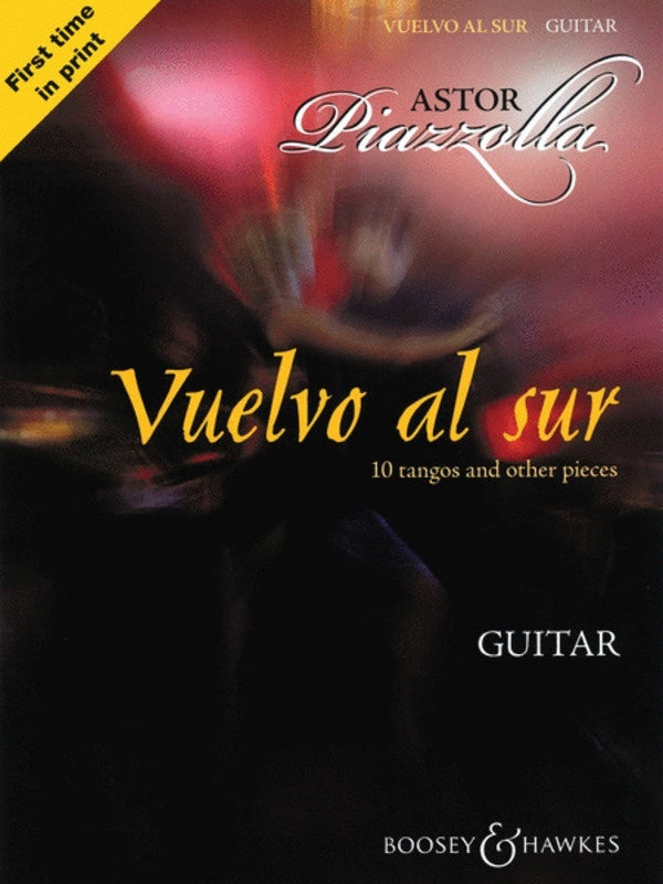 Vuelvo Al Sur 10 Tangos For Guitar Book