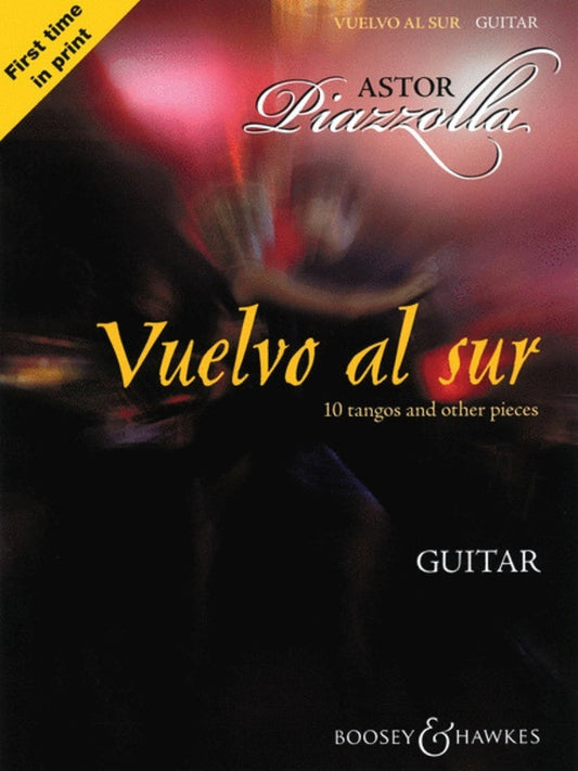 Vuelvo Al Sur 10 Tangos For Guitar Book