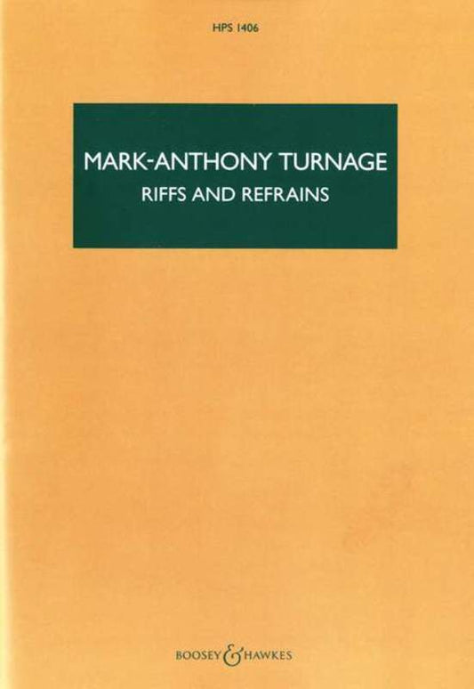 Riffs And Refrains Clar Orch Pocket Sc Hps1406 Book