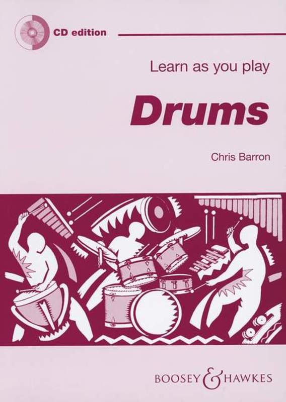 Christine Barron: Learn As You Play Drums — Book & CD (Boosey & Hawkes)