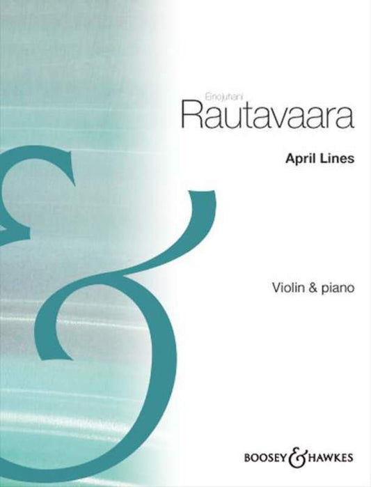 April Lines Violin Piano Book
