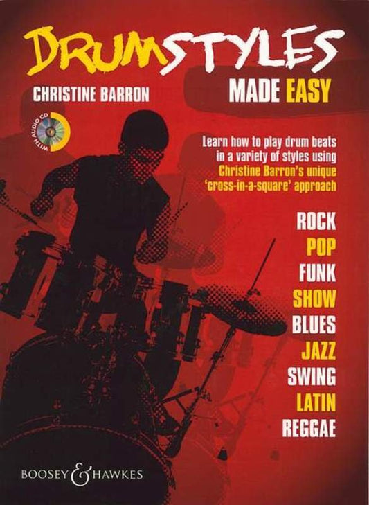 Drum Styles Made Easy — Book & CD (Boosey & Hawkes)