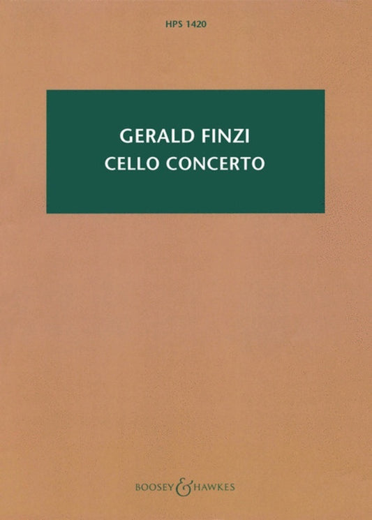 Cello Concerto Study Score Book