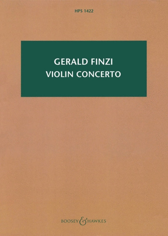 Violin Concerto Study Score Book