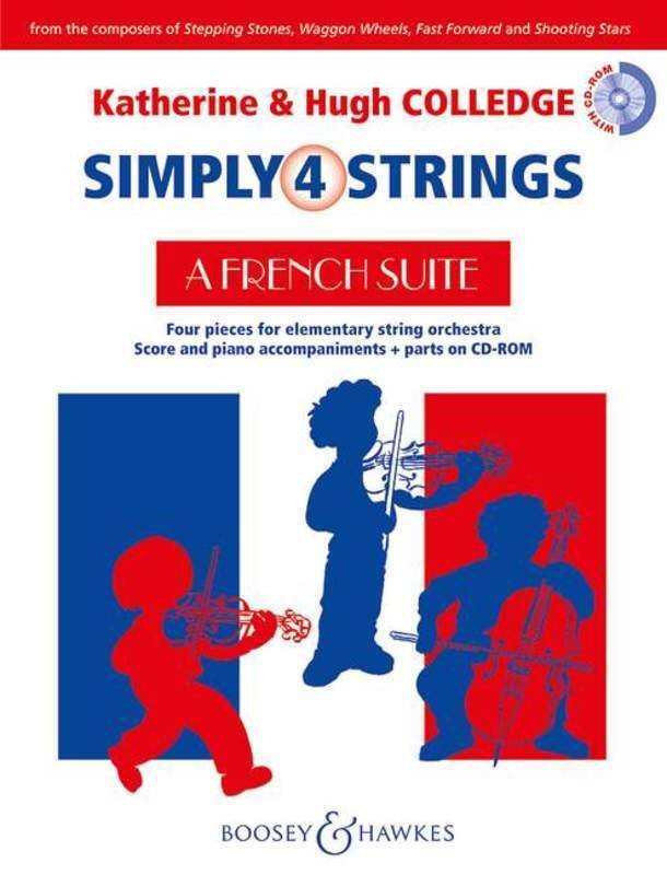 French Suite: Simply 4 Strings — Score, Piano Accompaniment & CD