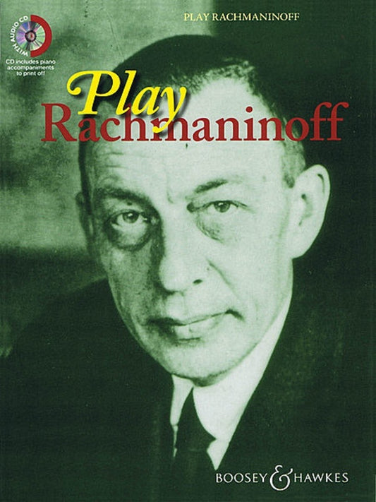 Play Rachmaninoff clarinet Piano Book/CD Book