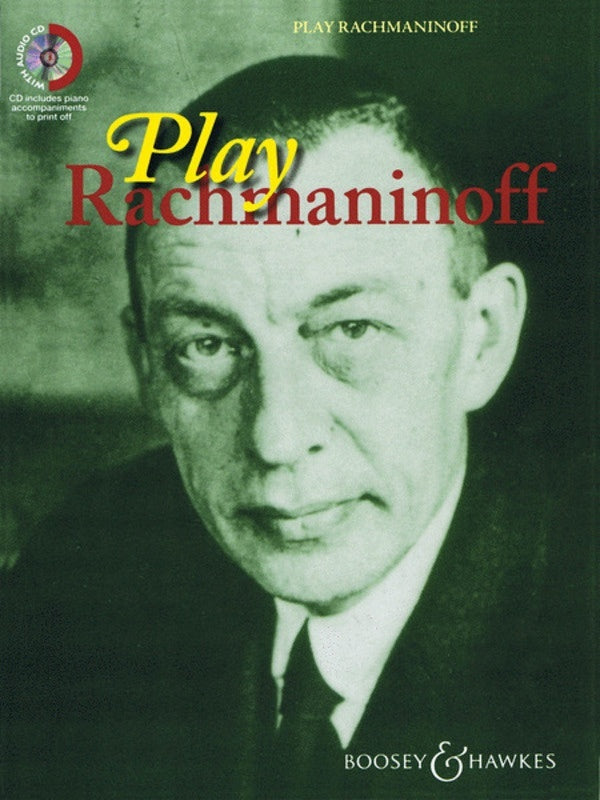 Play Rachmaninoff Flute/Piano Book/CD Book