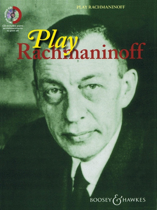 Play Rachmaninoff Flute/Piano Book/CD Book