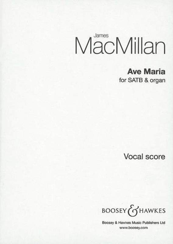 Ave Maria SATB/Organ