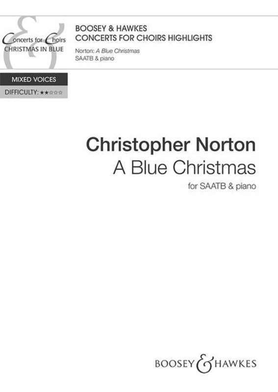 Blue Christmas — SATB