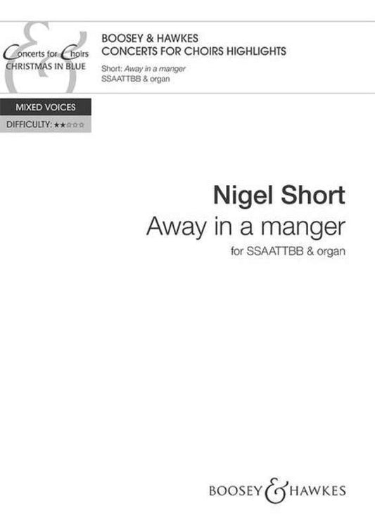 Away In A Manger SATB Div And Organ