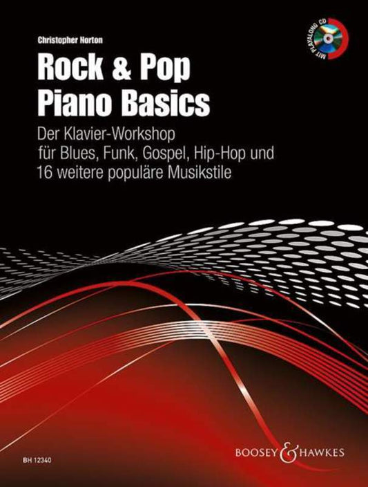 Rock And Pop Piano Basics Book/CD Book