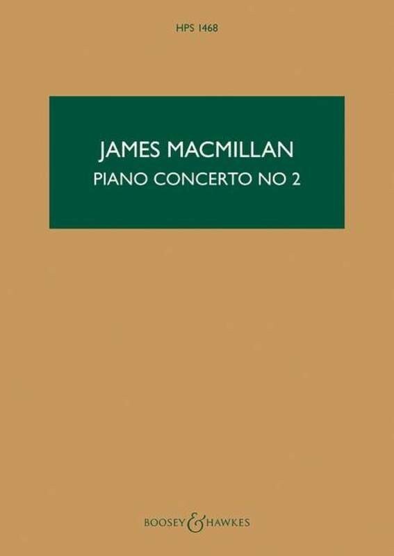 Piano Concert No 2 Study Score Book