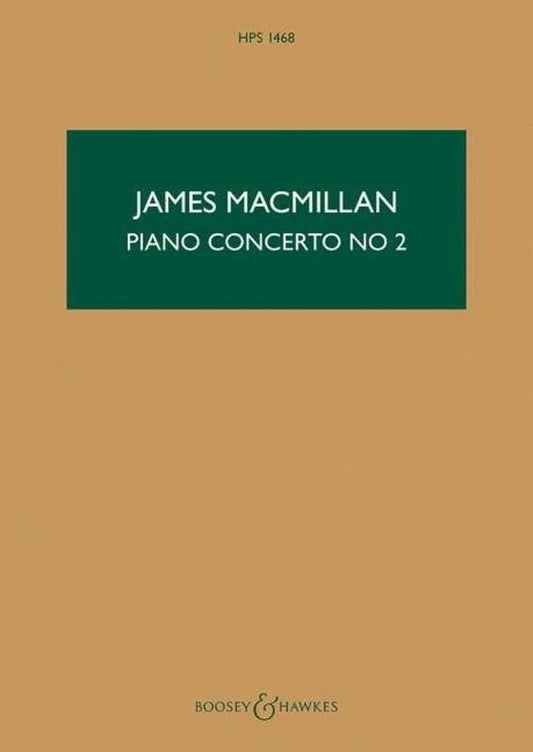 Piano Concert No 2 Study Score Book