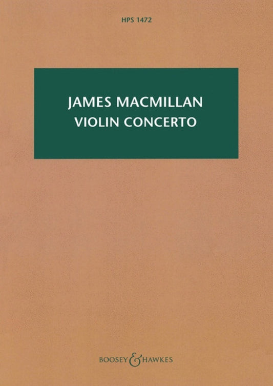 Violin Concerto Study Score Book