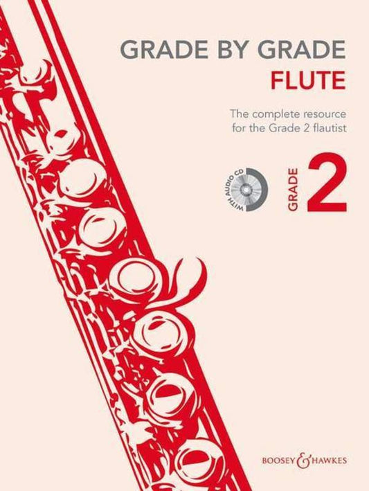 Grade by Grade: Flute, Grade 2 — Book & CD (Boosey & Hawkes)