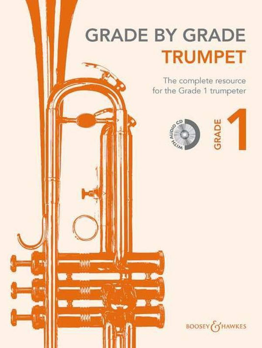 Grade by Grade: Trumpet, Grade 1 — Book & CD (Boosey & Hawkes)